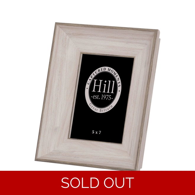 product Image for White Washed Wood Photo Frame 5X7